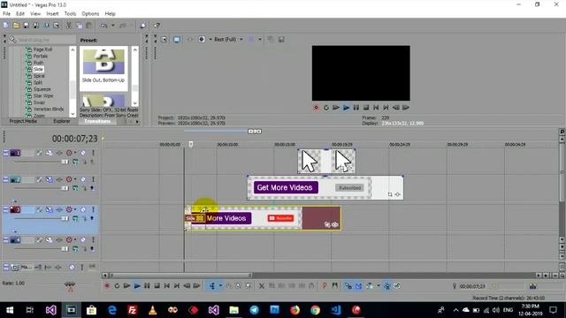 Free YouTube Subscribe Button Template using Sony Vegas Pro 13 смотреть онлайн