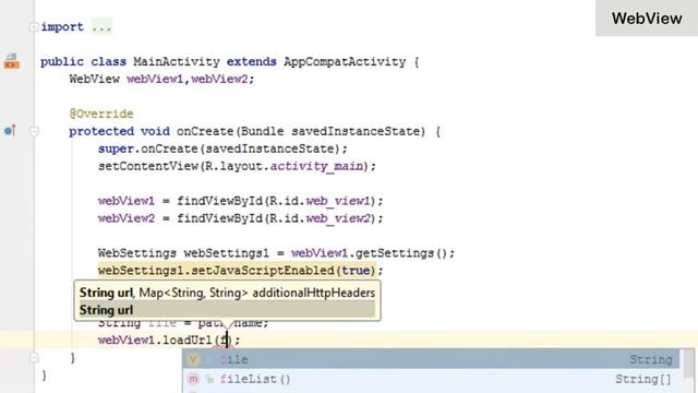 How to Create WebView in Android Studio | WebView | Android Coding смотреть онлайн
