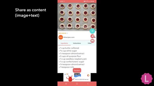 Recipes - Cookbook App for Android - Version 1.6 смотреть онлайн