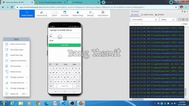 Cara Tes BrowserStack | Pengembangan Aplikasi Platform Khusus смотреть онлайн