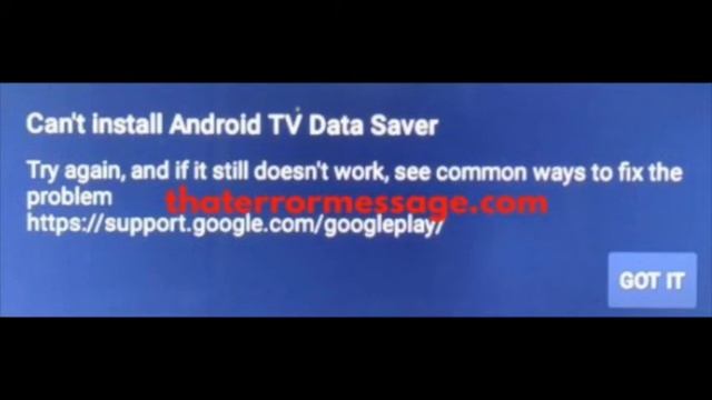 Can't install Android TV Data Server смотреть онлайн
