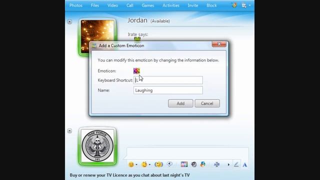 HowToDoSimpleStuff - Adding custom emoticons to Windows Live Messenger! смотреть онлайн