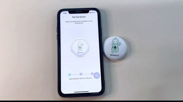 Sense-U Baby Monitor - How to pair the Baby Device