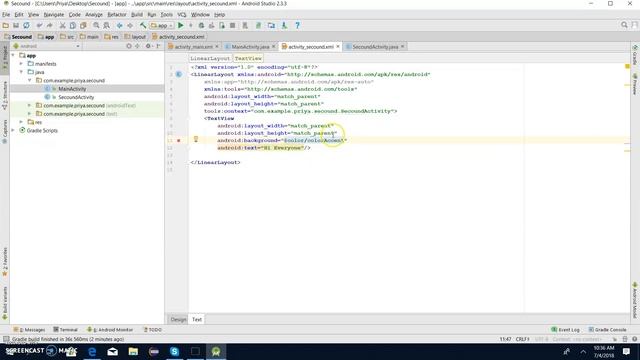 android programming in hindi part-5:create own activity смотреть онлайн