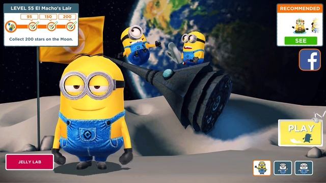 Despicable Me: Minion Rush - Mini-Game, Power-Up & Boss Level Select Scenes смотреть онлайн