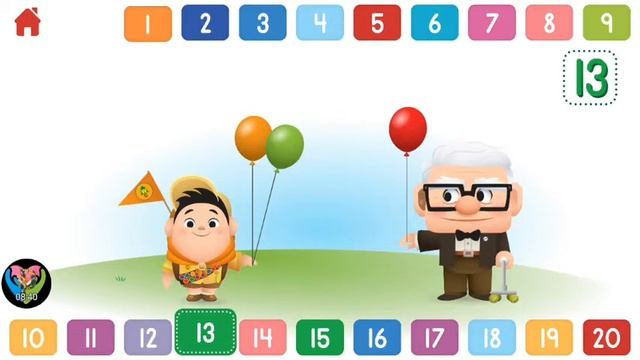 Learning Numbers 123 Fun with Disney Bubbies смотреть онлайн