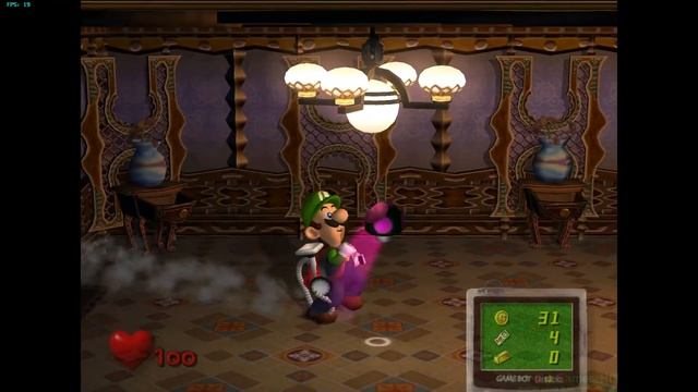 Dolphin Gamecube Emulator for Android - Luigi's Mansion 1080p ingame (Shield Android TV) смотреть онлайн