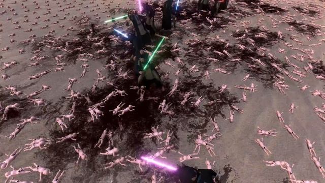 100 JEDI vs 20000 BABIES - Ultimate Epic Battle Simulator смотреть онлайн