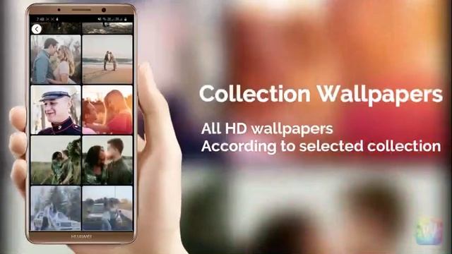 HD wallpapers app | Automatic wallpaper changer | Android app смотреть онлайн