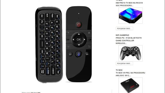 Yitukeji M8 air mouse + keyboard смотреть онлайн
