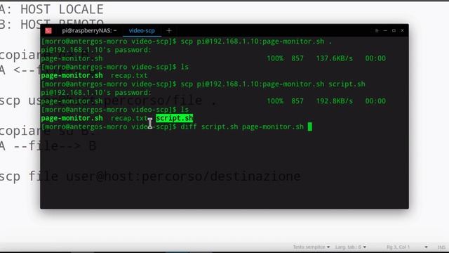 SCP: Trasferire file over SSH смотреть онлайн