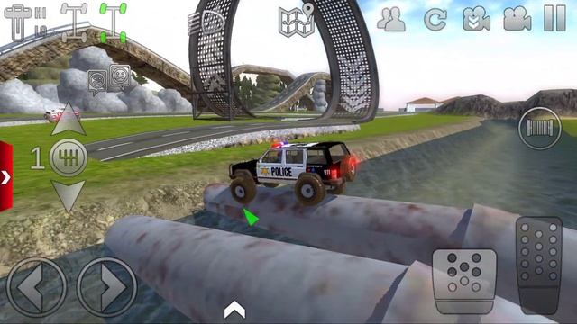 Juegos De Carros - Coche de Policía Sucio, Ambulancia Coche Extremo Off_Road #1 - Android, IOS Game смотреть онлайн