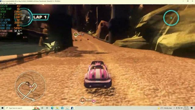 Sonic & All-Stars Racing Transformed -Xenia[XBOX 360 Emulator] - Core i7 4790 | RX-570 4GB смотреть онлайн