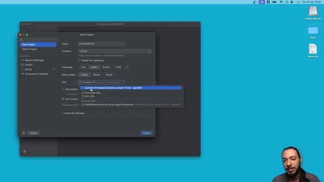 CURSO DE KOTLIN PARA INICIANTES - INSTALANDO O INTELLIJ NO MAC OSX - #02.2 смотреть онлайн