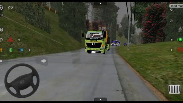 truk Hino 500 selfloader | bus simulator indonesia смотреть онлайн