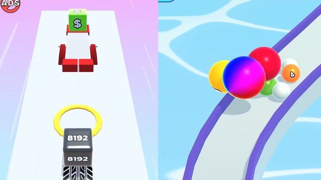 Jelly Run 2048 vs 2048 Runner - Max Level Gameplay (Part 2) смотреть онлайн