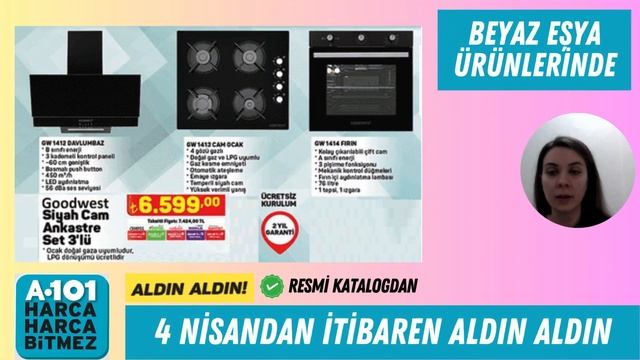 A101 4 NİSAN | EV EŞYALARI | BAYRAM FIRSATI | RESMİ KATALOG смотреть онлайн