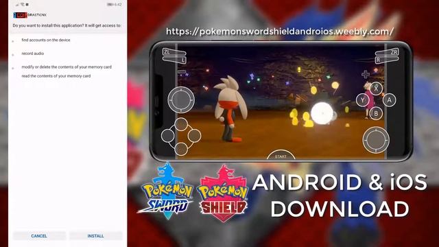 Download Pokemon Shield with DrasticNX Emulator for iPhone смотреть онлайн