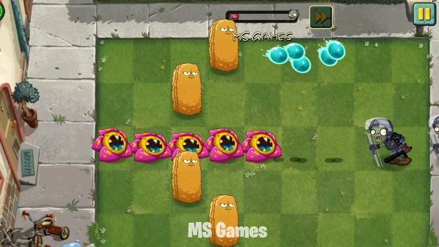 Team Same Plants Max Level in version China Vs 10 Riot Police Zombie Level 5 - PvZ 2 Challenge смотреть онлайн