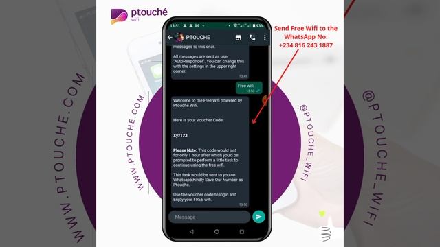 How To Receive Your Free Wifi Voucher Code From Ptouche Wifi смотреть онлайн