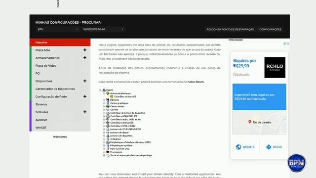 Como Baixar os DRIVERS ORIGINAIS do seu PC - BPV Dicas смотреть онлайн