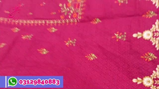 Original Bin Saeed Embroidered Khaddar Three Piece Suits | Winter Collection смотреть онлайн