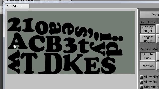 Using the Packer portion of the Font Setter. смотреть онлайн