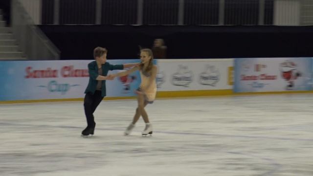 2017 Santa Claus Cup : Ksenia GOLUBEVA-Fedor OREKHOV(RUS)--ID ADVANCED NOVICE FREE DANCE смотреть онлайн