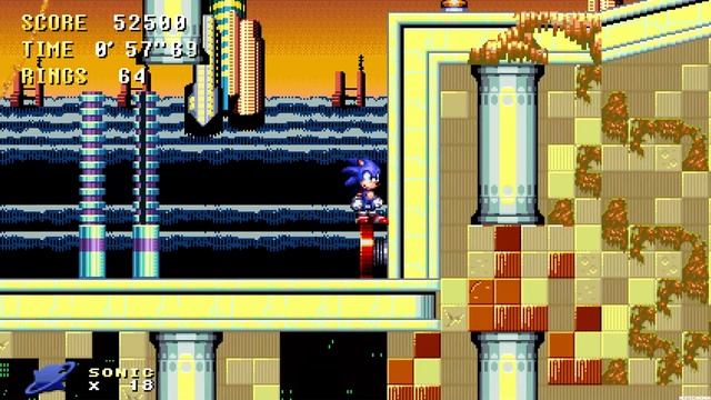 Sonic Time Twisted [4K] - Raging Ruins Zone (Future) смотреть онлайн