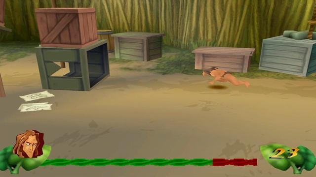 Disney's Tarzan PS1 - Level 9 : Campsite Commotion смотреть онлайн