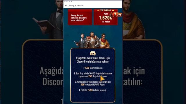 #Evony Oyun İçi Paketlerini %50 İndirim ve Gizli Discorda İndirimini Kaçırmayın смотреть онлайн