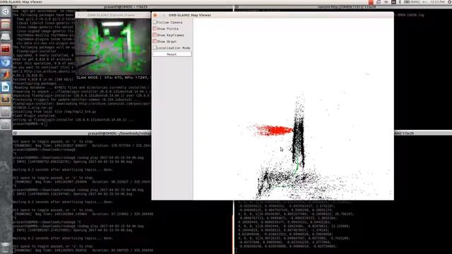 Testing the Visual SLAM algorithm performance смотреть онлайн