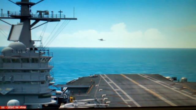 Fsx carrier landing f-18 смотреть онлайн