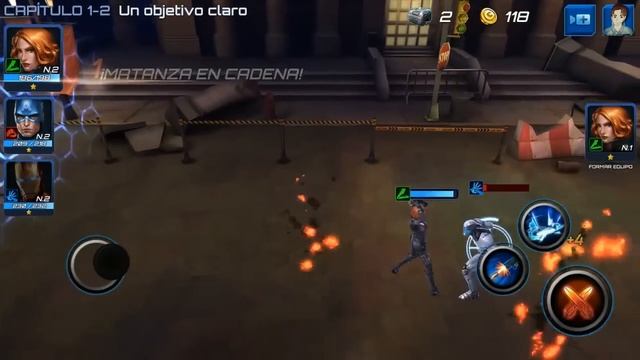 Marvel FUTURE FIGHT Juego Celular Android Gameplay 2015 HD смотреть онлайн