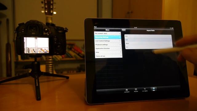 Tethering A Panasonic GH3 Via WiFi To iPad and Android Using The Lumix Link App смотреть онлайн