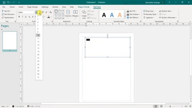 How to create Graphics Design using Microsoft Publisher | Sinhala смотреть онлайн