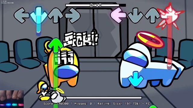 Friday Night Funkin' - Vs Impostor White Parasite (FNF MODS)#fnf #fnfmod #fnfmods #fridaynightfunki