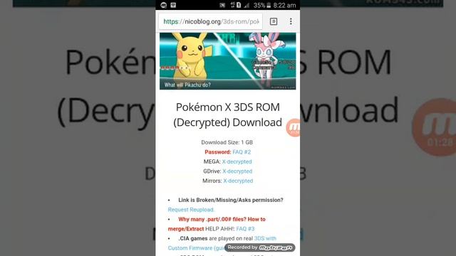How to download pokemon x y with 3ds in Hindi ||by EVERYTHING IN WORLD смотреть онлайн