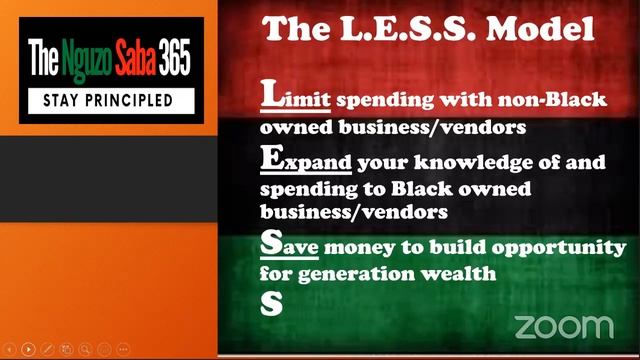 Habari Gani Humpday Kwanzaa Series:L.E.S.S. Model of Holiday Spending for People of African Descent смотреть онлайн