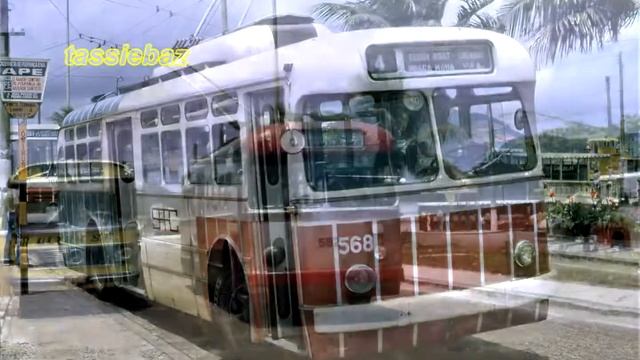 Santos, Brazil Trolleybus Scenes - 1975 смотреть онлайн