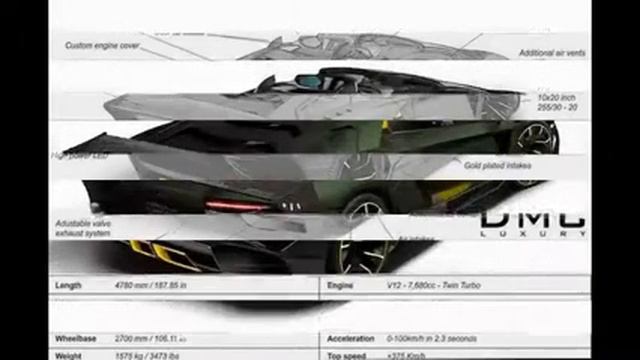 Updated Lamborghini Aventador DMC Is Building A 2,000 HP $ 2.5M смотреть онлайн