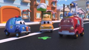 🧊Evil Villain Froze Everyone during the Holidays 🎄| Transformer Robot Car | Robofuse