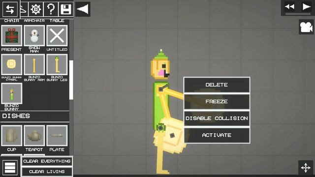 BUNZO BUNNY TUTORIAL in Melon Playground 9.2 (People Playground - Action Sandbox) смотреть онлайн