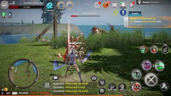 Fellow: Eternal Clash Android MMORPG GAMEPLAY