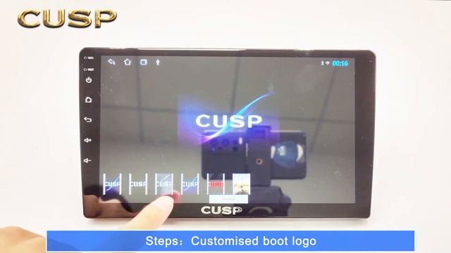 CUSP 10.1 Inch and 9 inch Android Car Stereo Radio GPS Car Play in Dash Kit, DIY LOGO on TS7 2G+32 смотреть онлайн