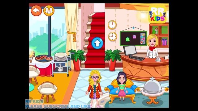 My Town World - Mega Doll City - Build and Play with Your Own Character !! смотреть онлайн