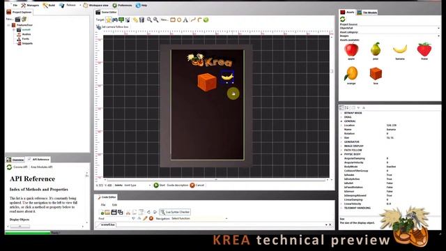 Krea for Corona SDK - Video 3 - Physics Body Editor смотреть онлайн