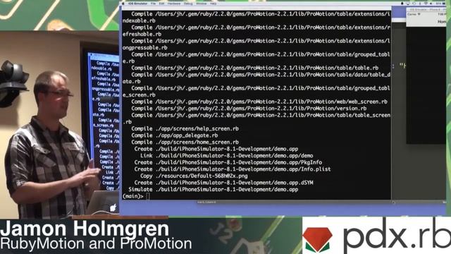 RubyMotion and ProMotion - Jamon Holmgren смотреть онлайн
