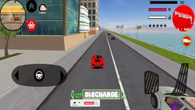 Amazing Spider-Stickman Rope Hero Army Base Helicopter Crime Vegas #10 - Android Gameplay смотреть онлайн