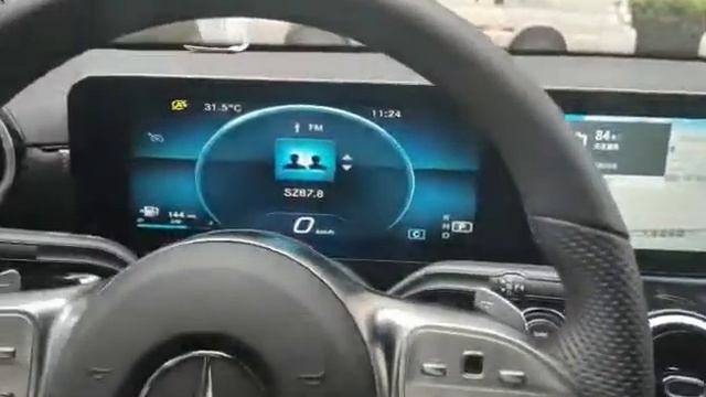 BENZ A CLASS DUAL VIEW DISPLAY ANDROID NAVIGATION смотреть онлайн
